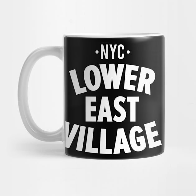 Lower East Village NYC Shirt - Manhattan - Urban Chic for Trendy Style by Boogosh